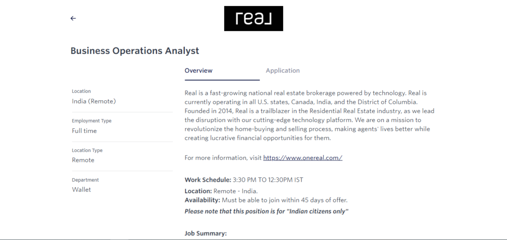 Real Work from Home Jobs; Hiring Business Operations Analyst
