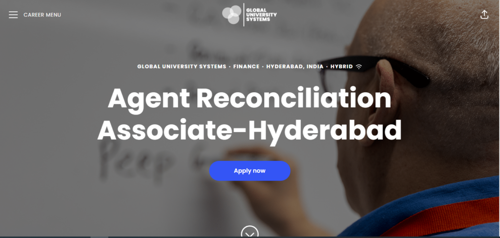 Global University Systems Recruitment Drive; Hiring Agent Reconciliation Associate