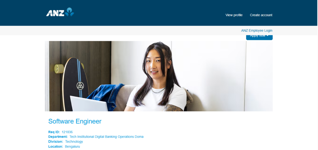 ANZ Recruitment Drive; Hiring Software Engineer