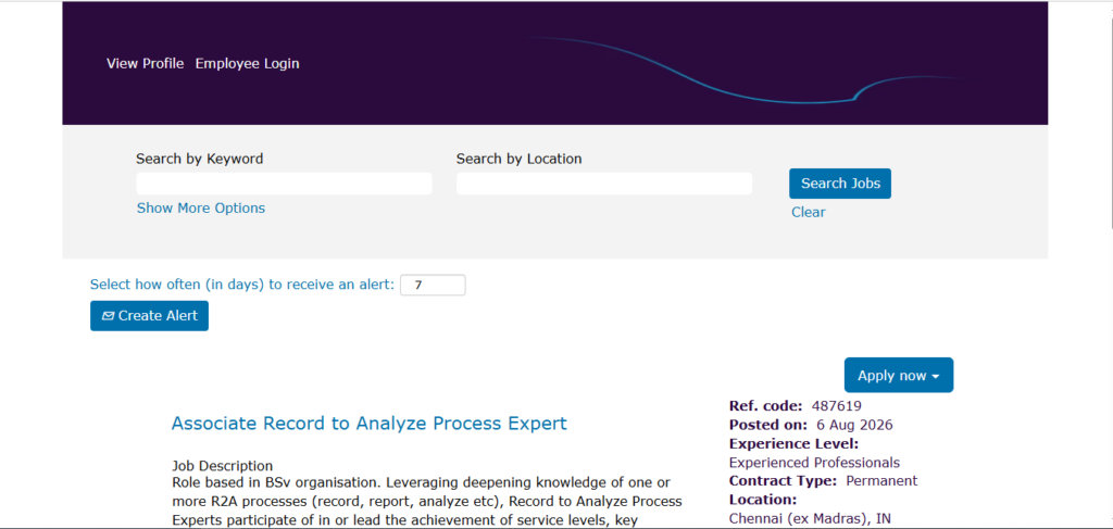 Capgemini Recruitment Drive; Hiring Associate