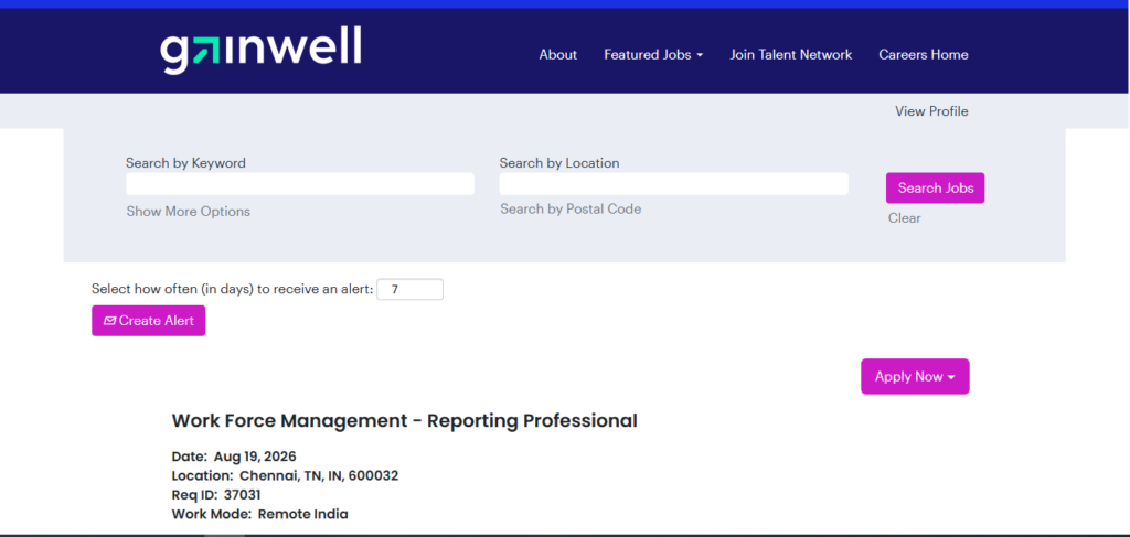 Gainwell Work from Home Jobs; Hiring Reporting Professional (WFM)
