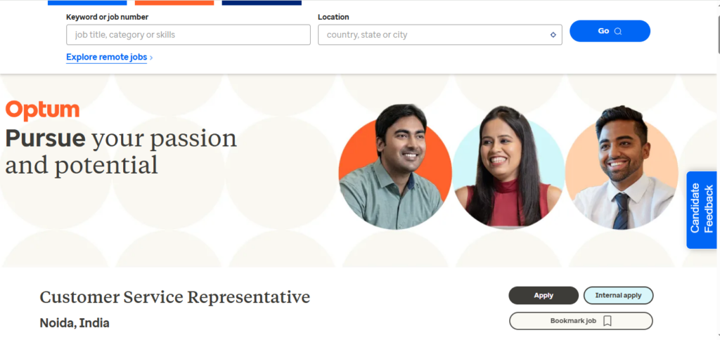 Optum Recruitment Drive; Hiring Customer Service Representative