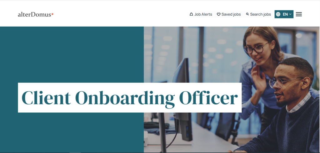 Alter Domus Hiring Client Onboarding Officer | Hyderabad (Hybrid) 2026