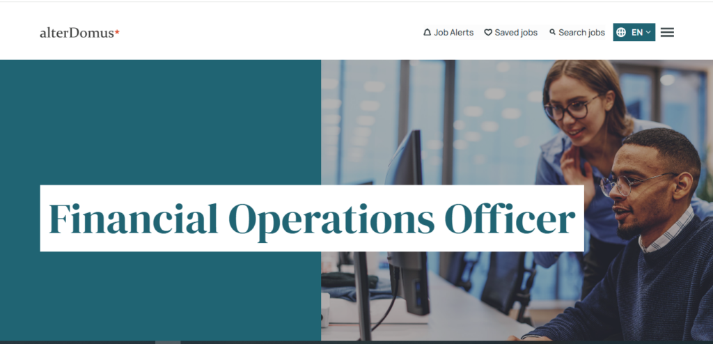 Alter Domus Hiring Financial Operations Officer | Hyderabad (Hybrid) 2026