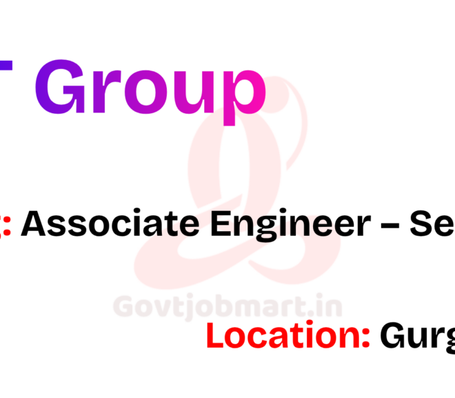 BT Group Hiring Associate Engineer – Security | Gurgaon 2026