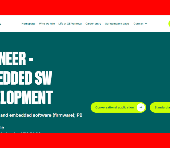 GE Vernova Hiring Engineer – Embedded SW Development | Hyderabad 2026