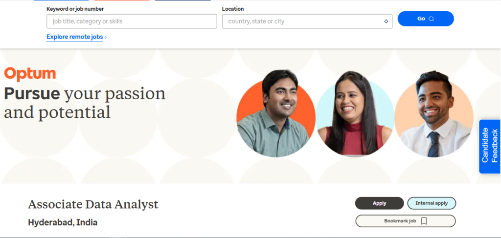 Optum Hiring Associate Data Analyst | Hyderabad 2026