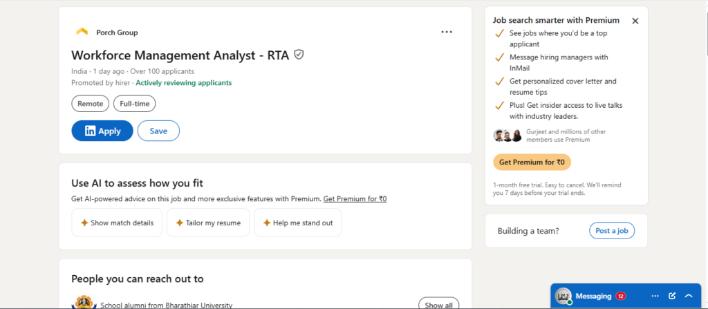 Porch Group Work from Home Jobs; Hiring Real Time Analyst