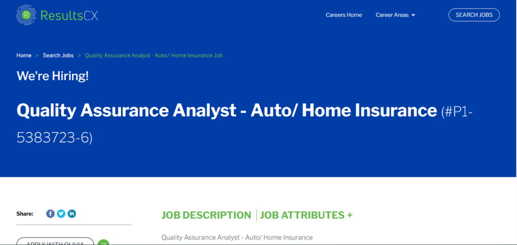 ResultsCX Recruitment Drive; Hiring Quality Assurance Analyst