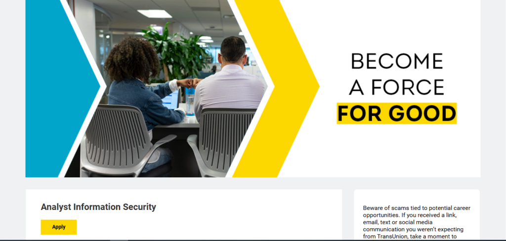 TransUnion Recruitment Drive; Hiring Analyst Information Security