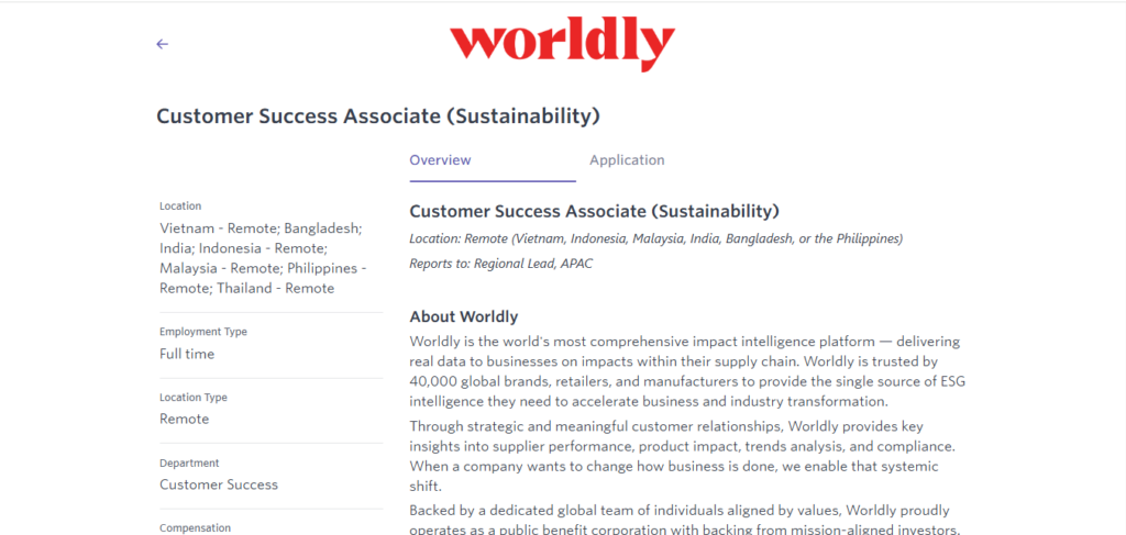 Worldly Work from Home Jobs; Hiring Associate