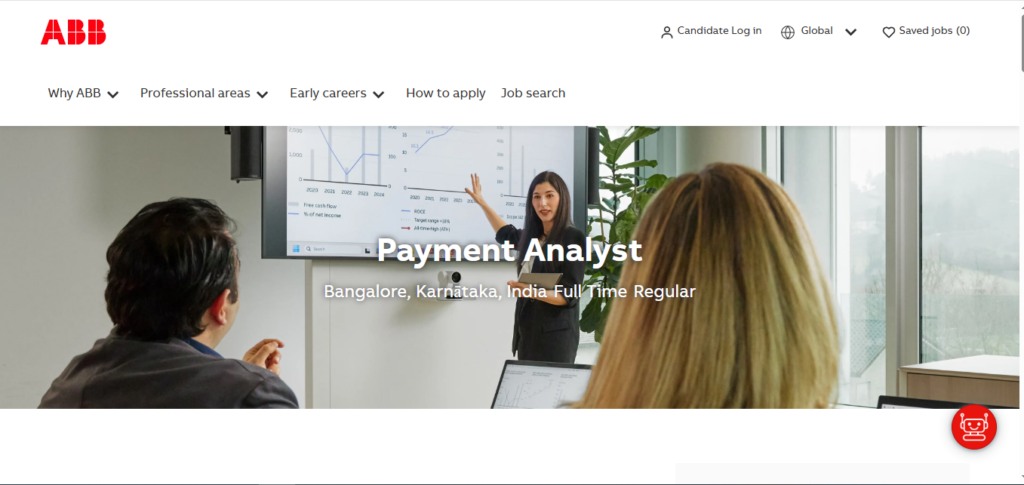 ABB Hiring Payment Analyst | Bangalore 2026
