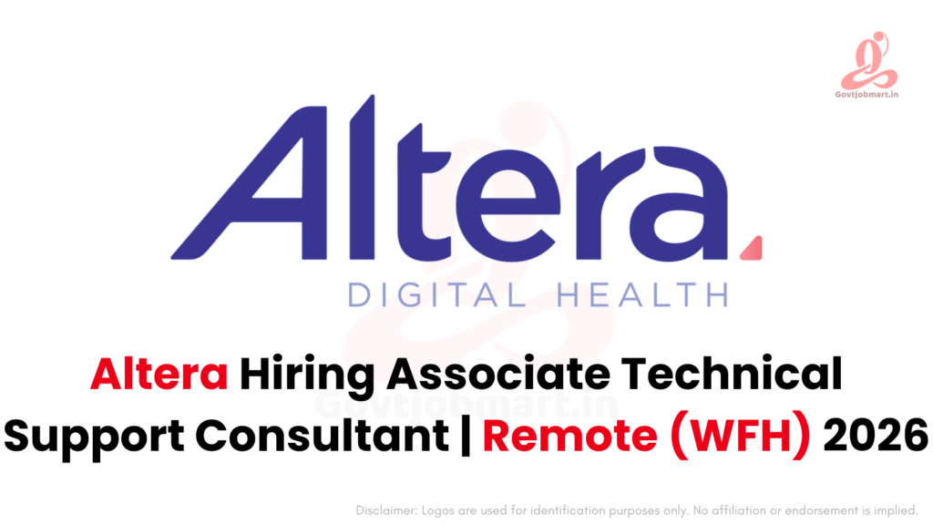 Altera Hiring Associate Technical Support Consultant | Work from Home 2026
