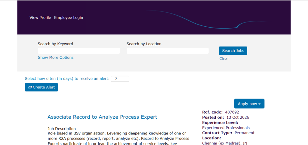 Capgemini Hiring Associate Record to Analyze Process Expert | Chennai 2026