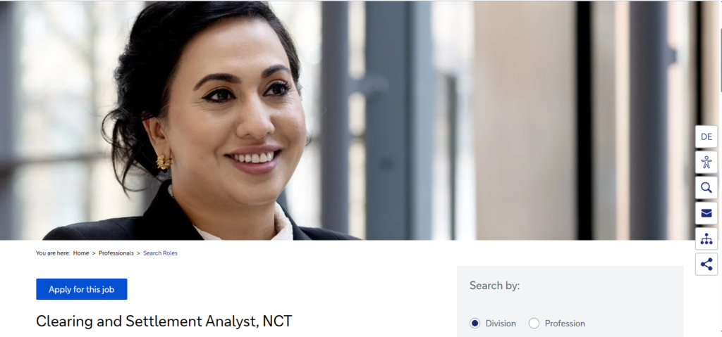 Deutsche Bank Hiring Clearing and Settlement Analyst, NCT | Jaipur & Bangalore 2026