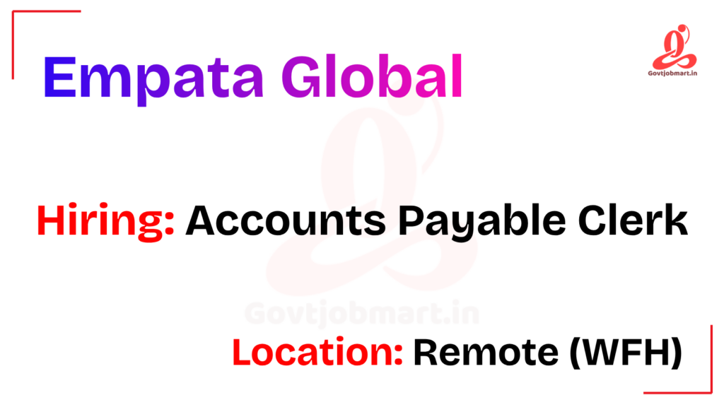 Emapta Global Hiring Accounts Payable Clerk | Work from Home 2026