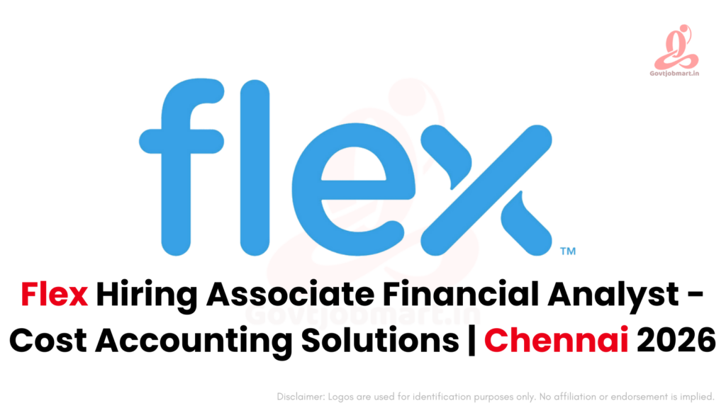 Flex Hiring Associate Financial Analyst - Cost Accounting Solutions | Chennai 2026