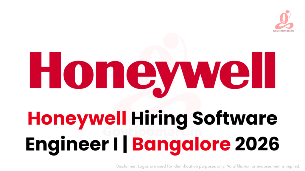 Honeywell Hiring Software Engineer I | Bangalore 2026