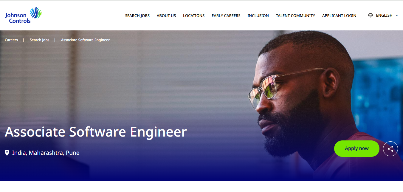 Software Engineer Job Posts Johnson Controls Hiring Associate Software Engineer | Pune 2026 – Govt ...