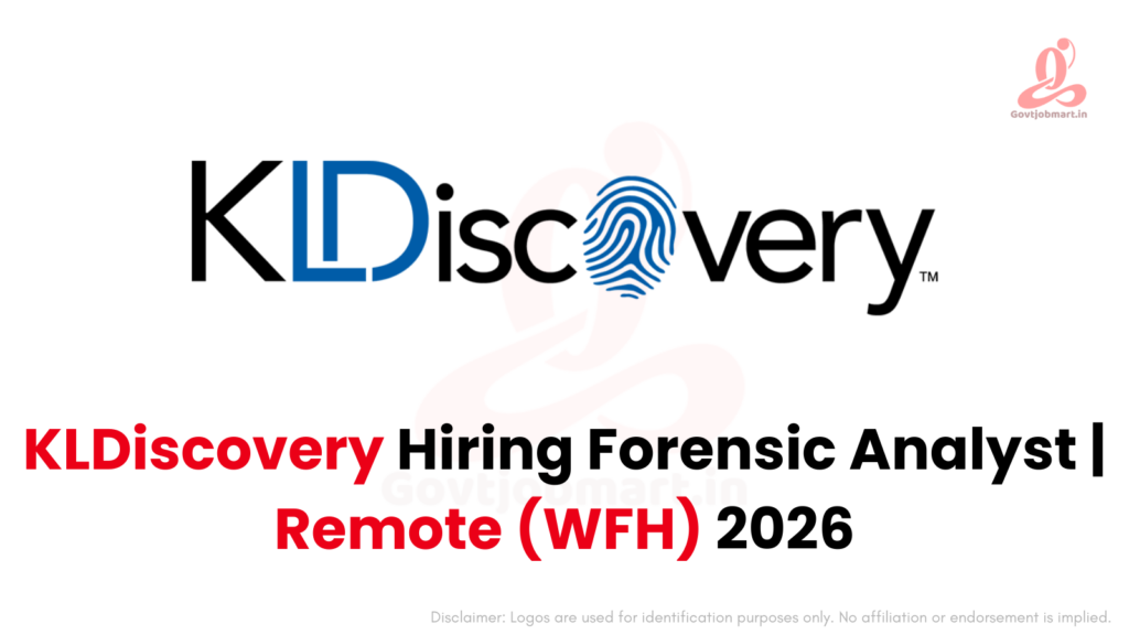 KLDiscovery Hiring Forensic Analyst | Work from Home 2026