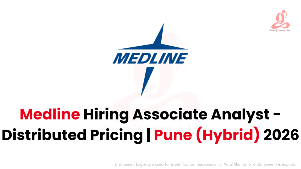 Medline Hiring Associate Analyst - Distributed Pricing | Pune 2026