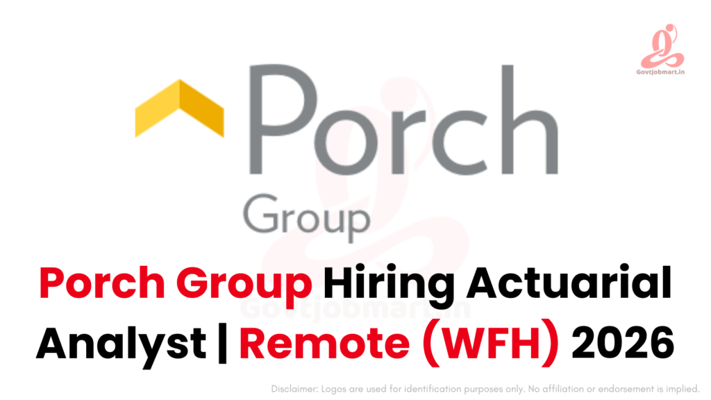 Porch Group Hiring Actuarial Analyst | Work from Home 2026