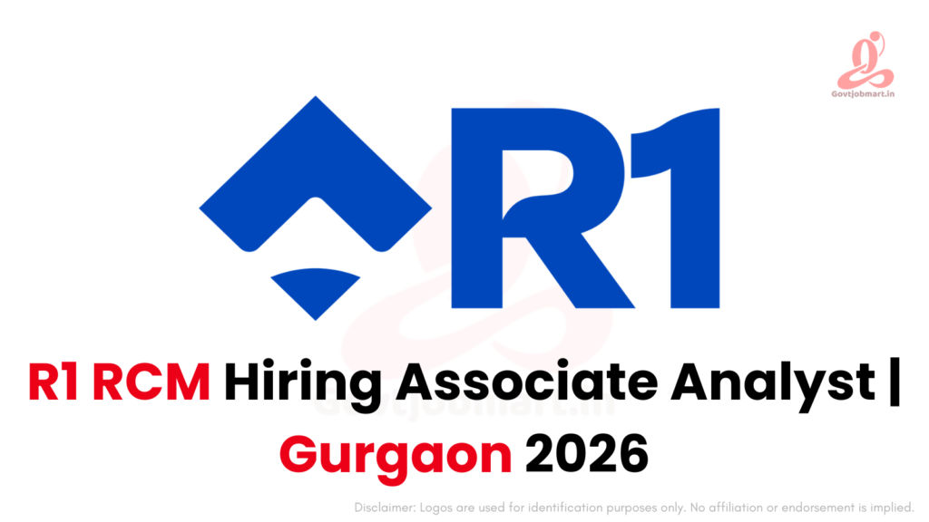 R1 RCM Hiring Associate Analyst | Gurugram 2026