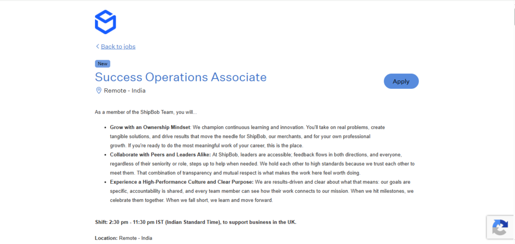 ShipBob Hiring Success Operations Associate | Work from Home 2026