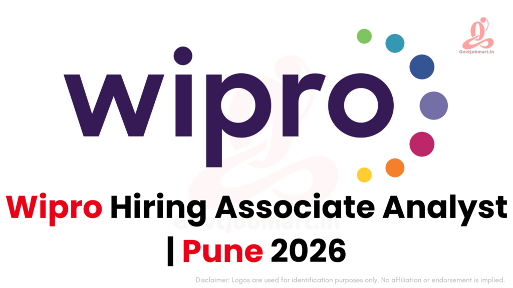 Wipro Hiring Associate Analyst | Pune 2026