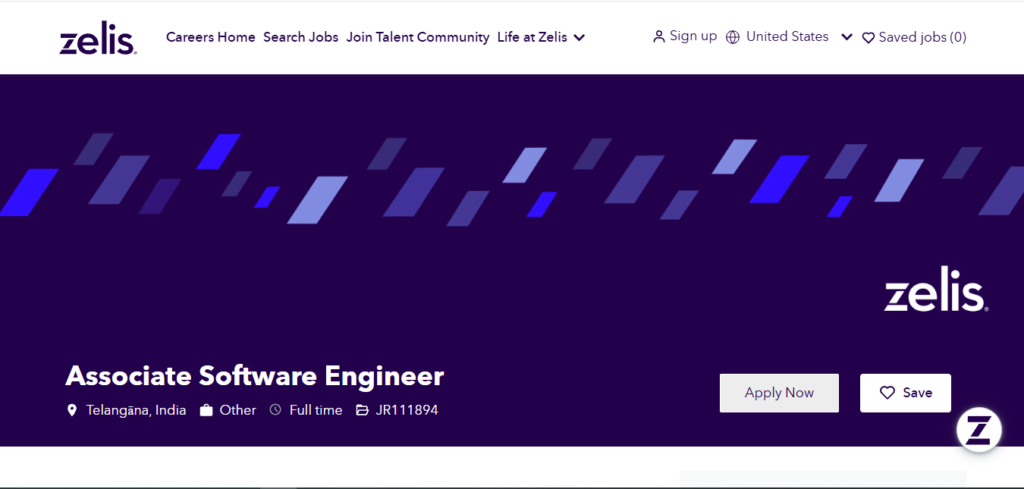 Zelis Hiring Associate Software Engineer | Telangāna 2026